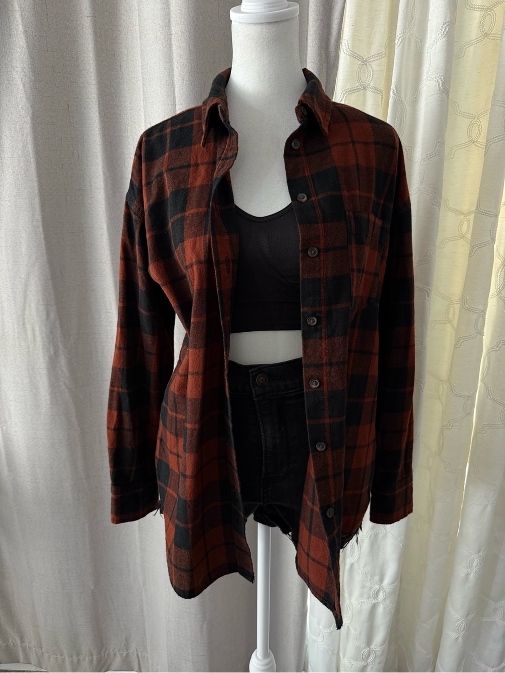 Plaid Button Down Shirt